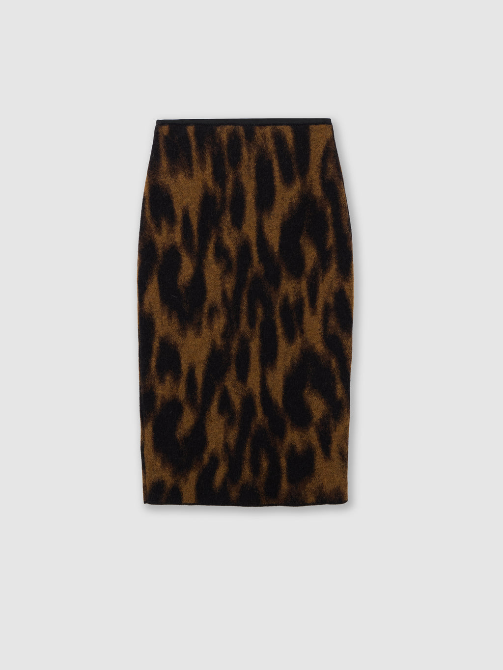 Longuette con jacquard animalier