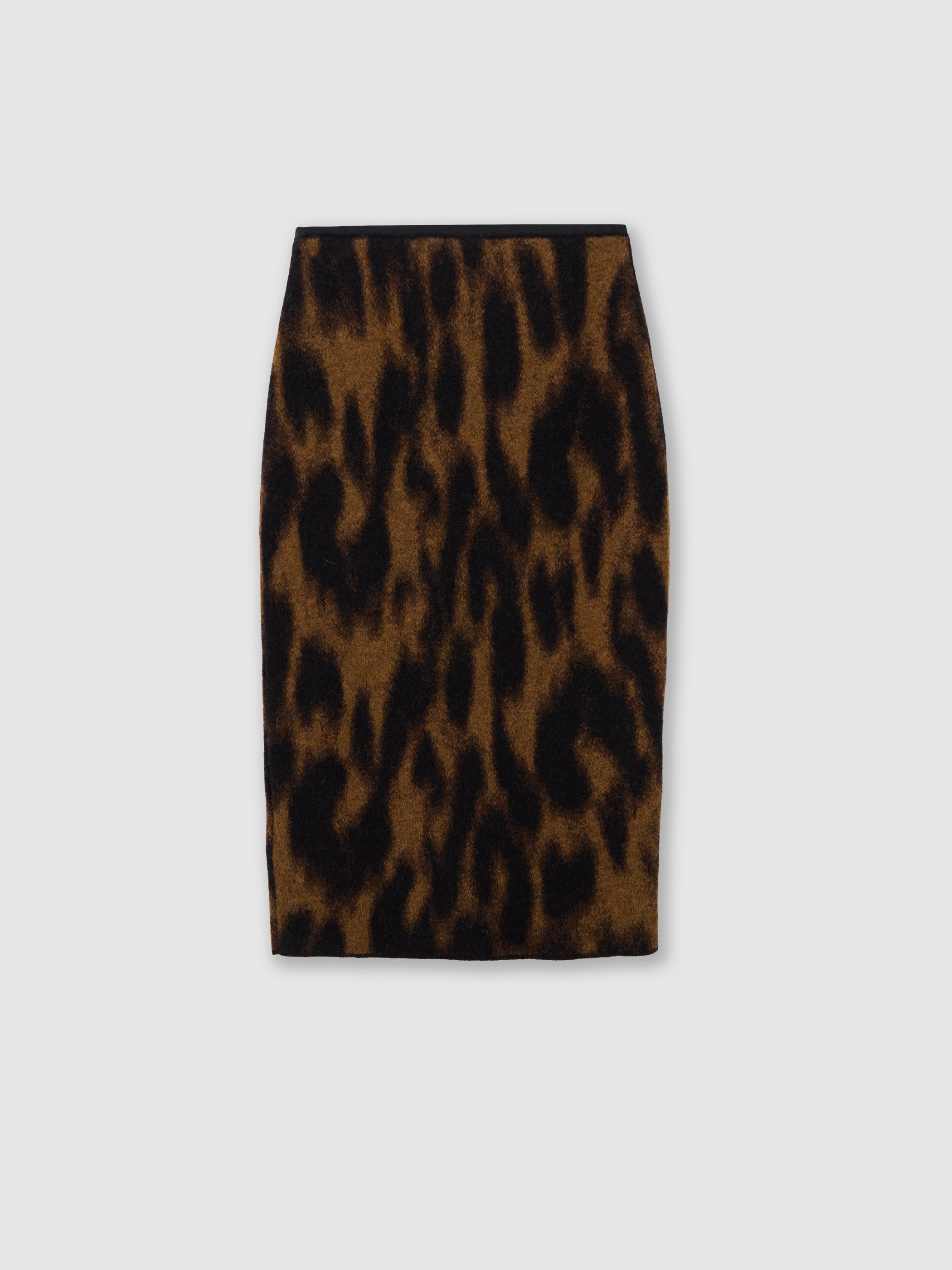 Longuette con jacquard animalier