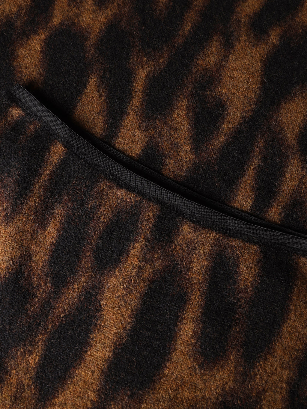 Longuette con jacquard animalier