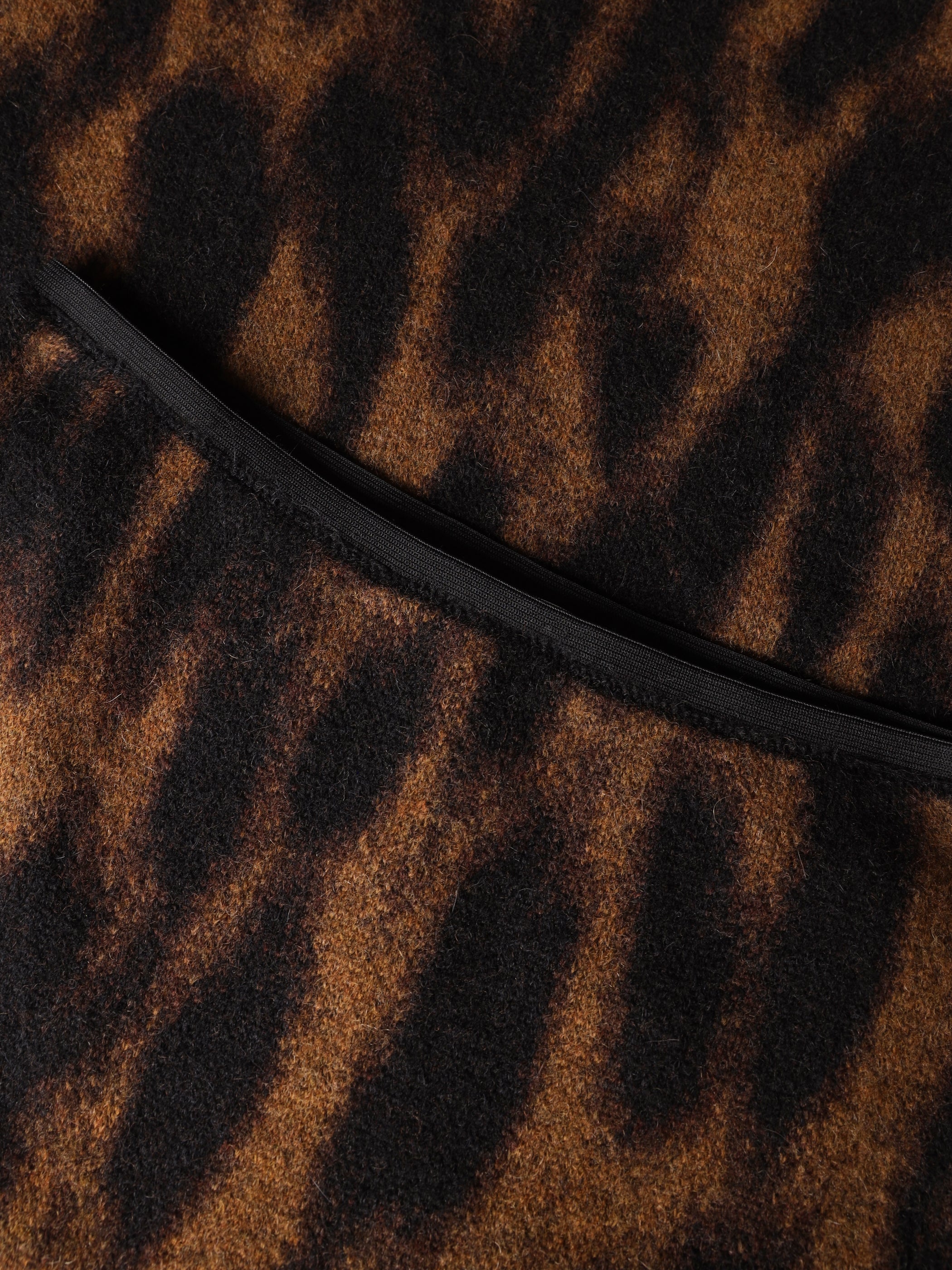 Longuette con jacquard animalier