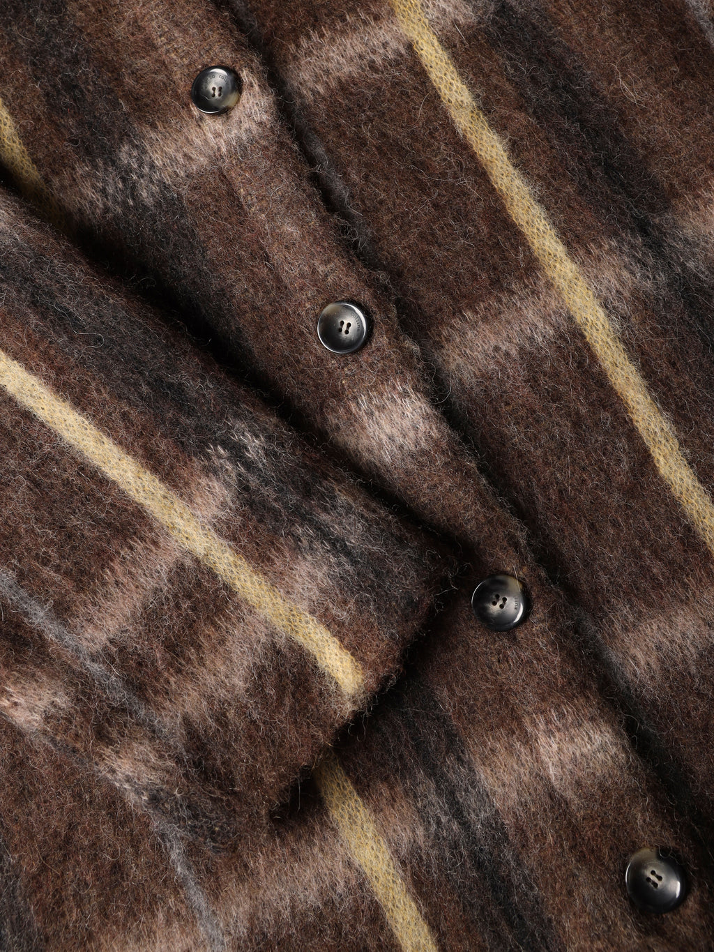 Overshirt con jacquard geometrico