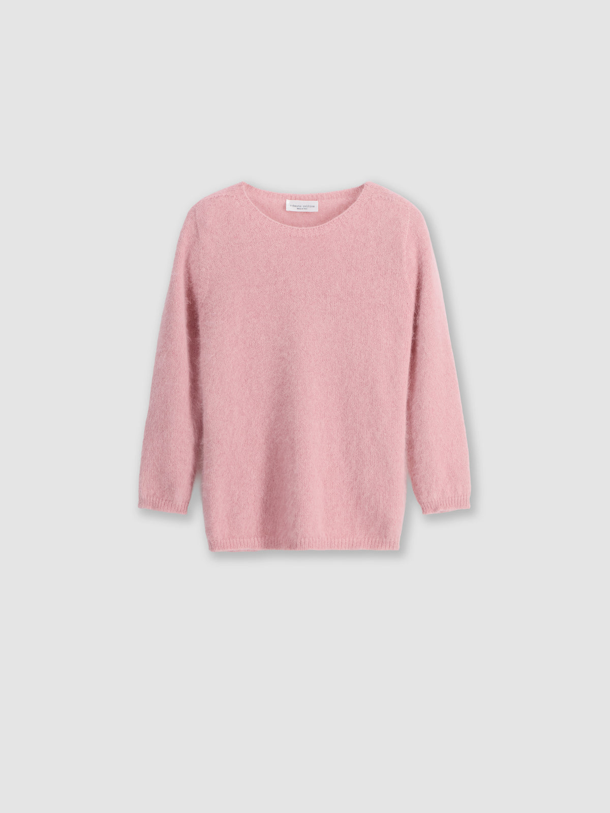 Maglia in angora con maniche 3/4