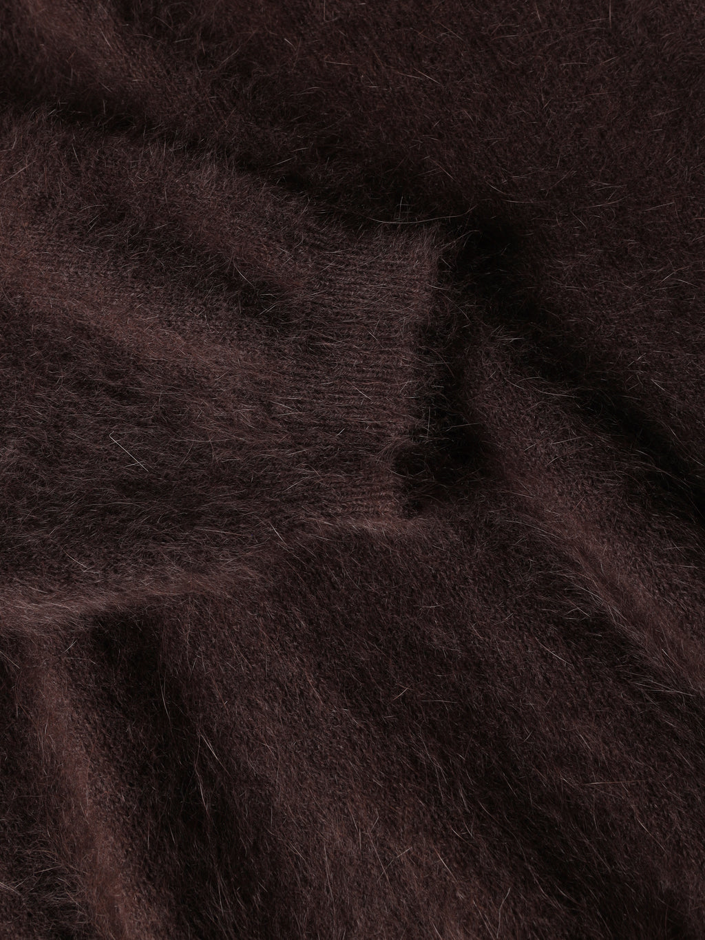 Maglia in angora a maniche corte