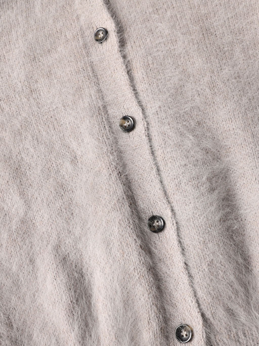 Mini cardigan in angora