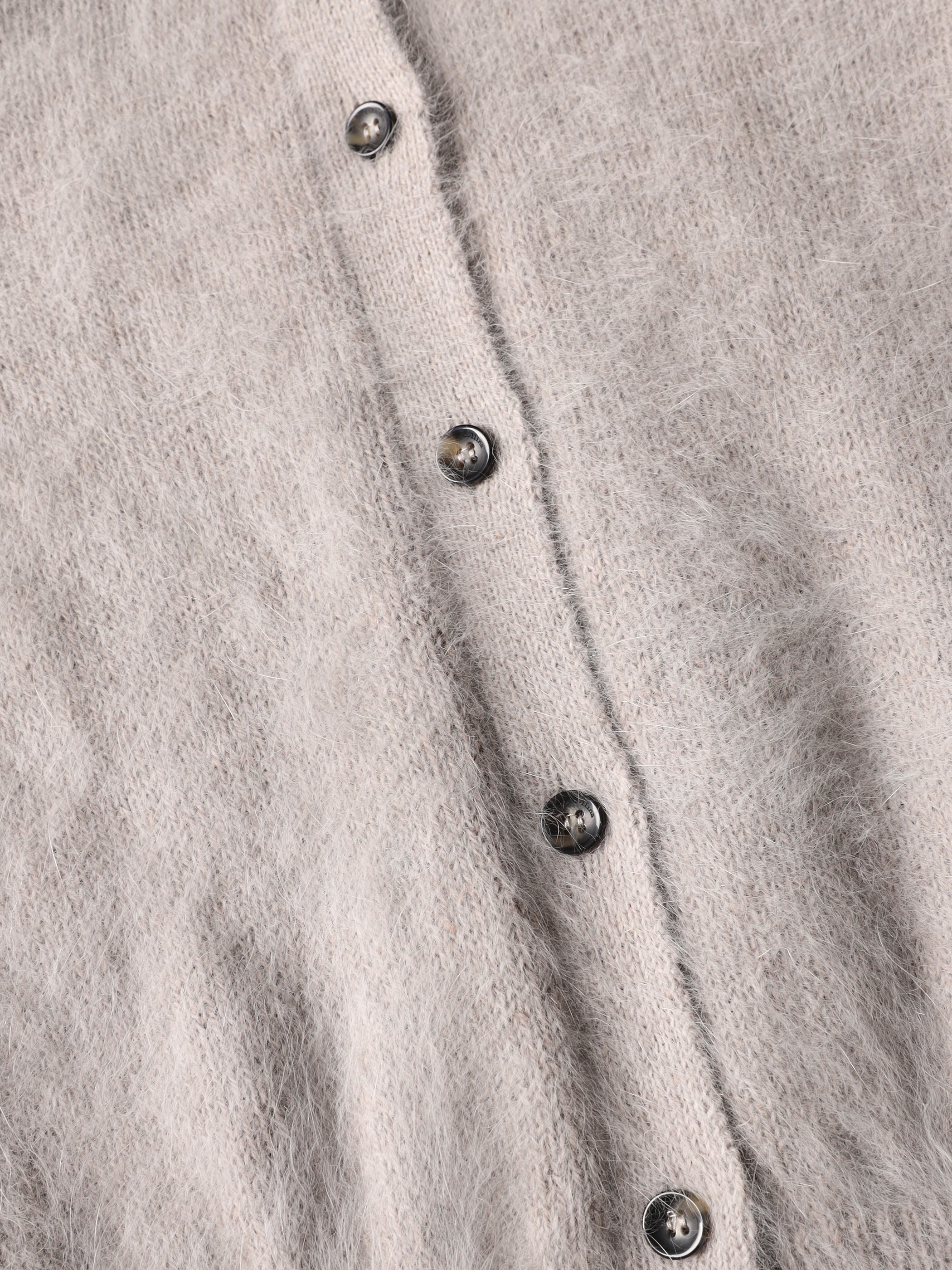 Mini cardigan in angora