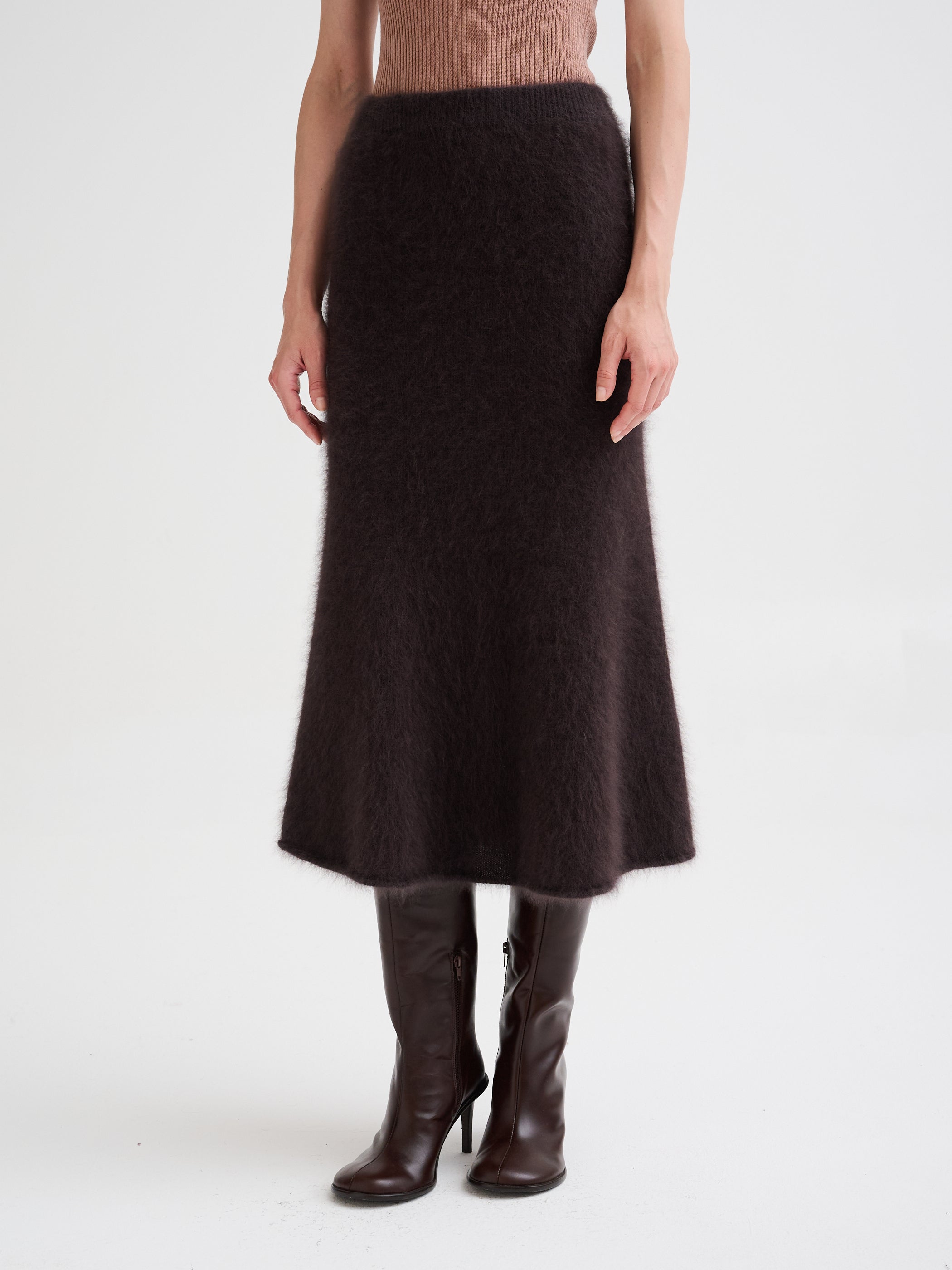 Longuette in angora