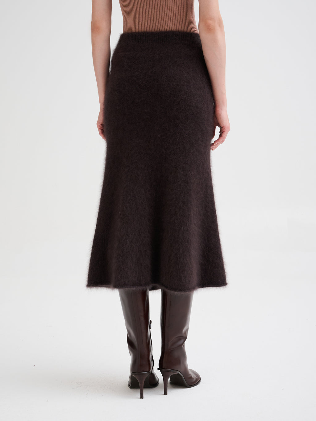 Longuette in angora