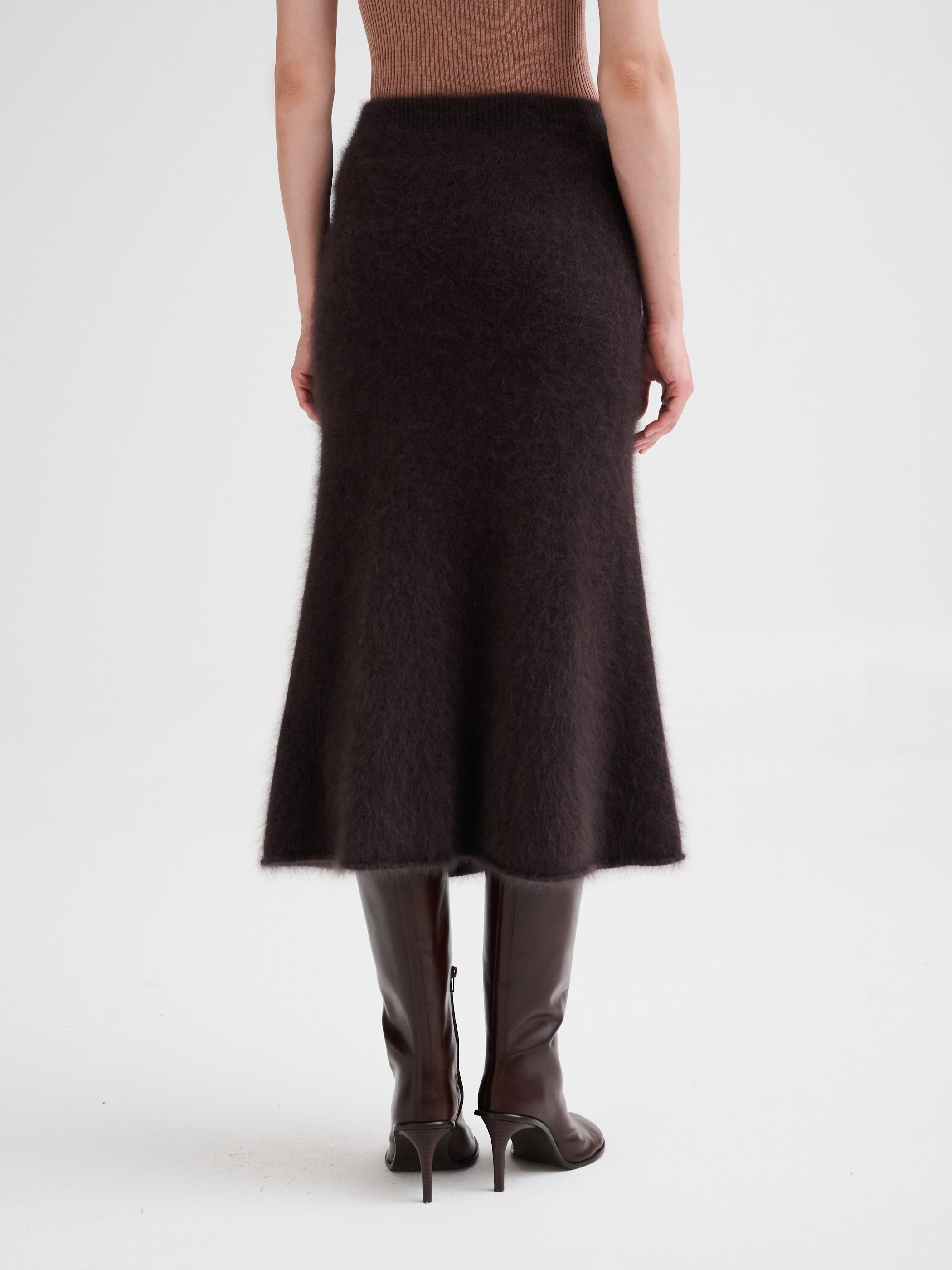 Longuette in angora