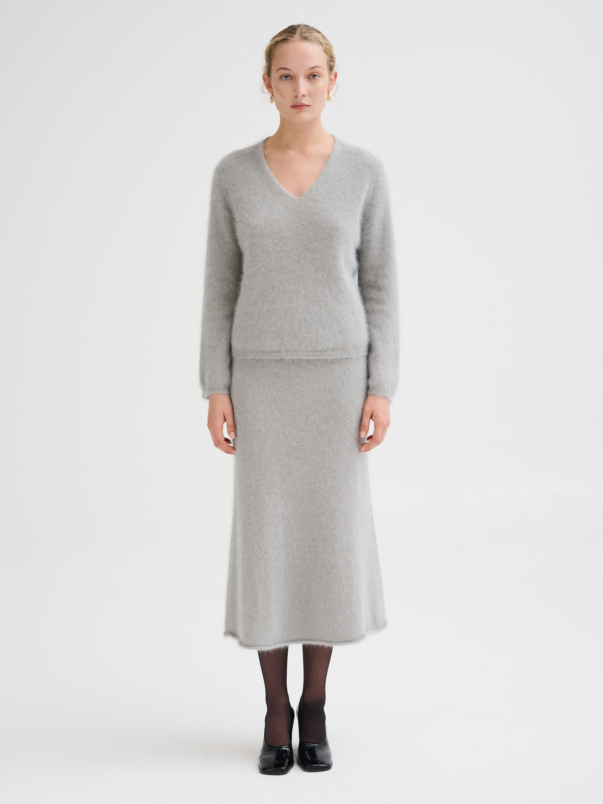 Longuette in angora