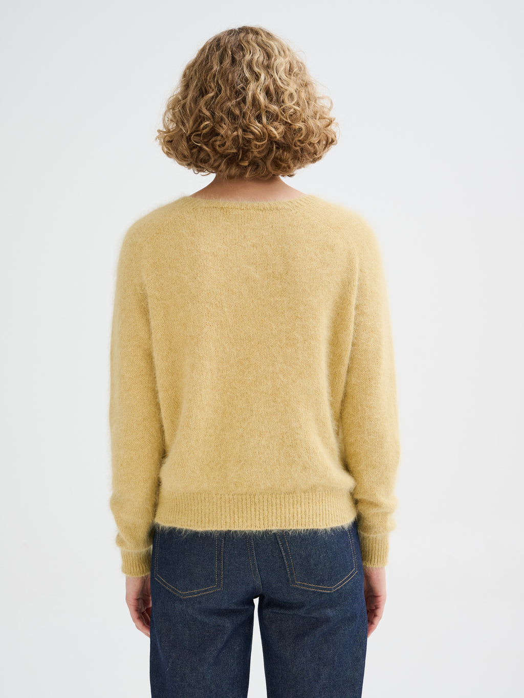 Maglia oversize in angora