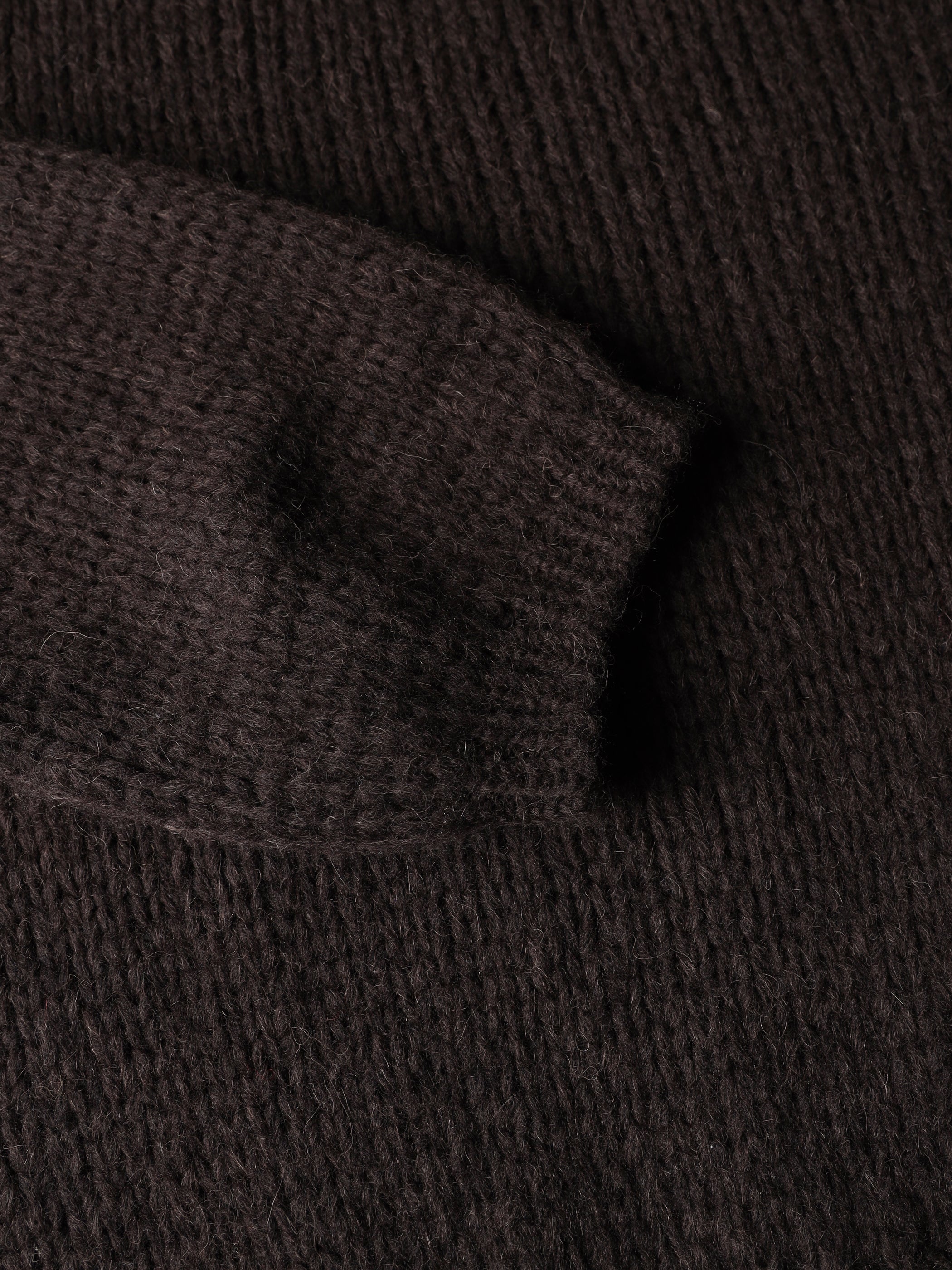 Maglia con scollo a barca in baby alpaca