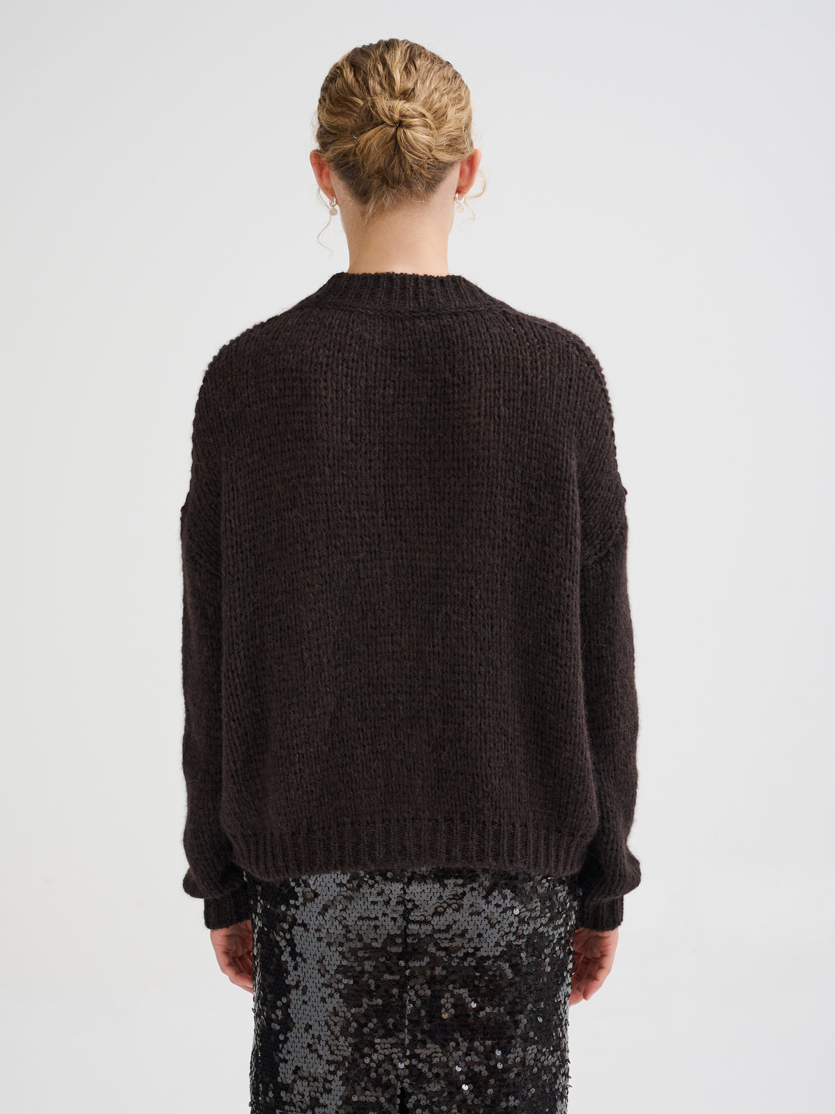 Cardigan in baby alpaca