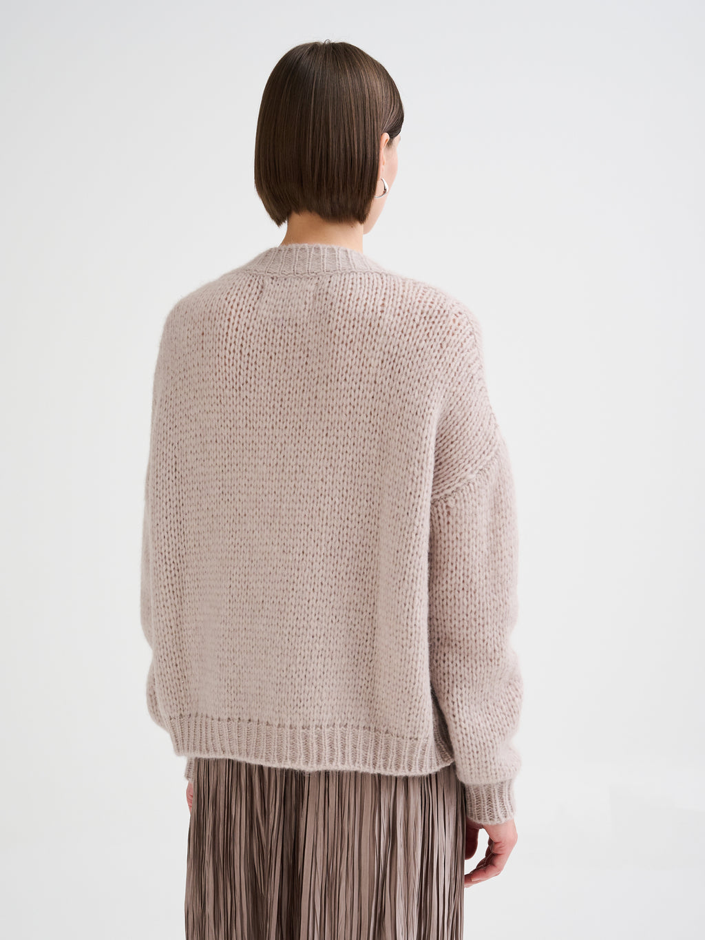 Cardigan in baby alpaca