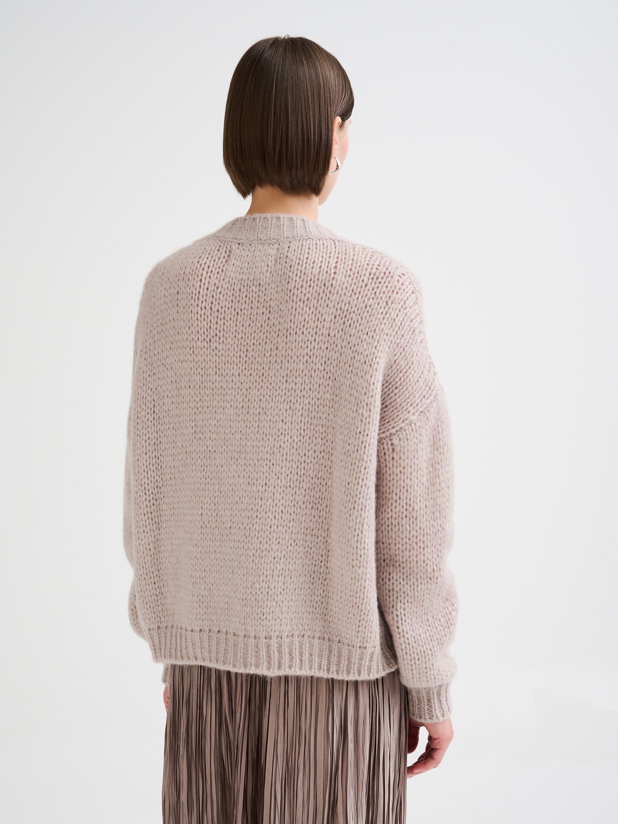 Cardigan in baby alpaca