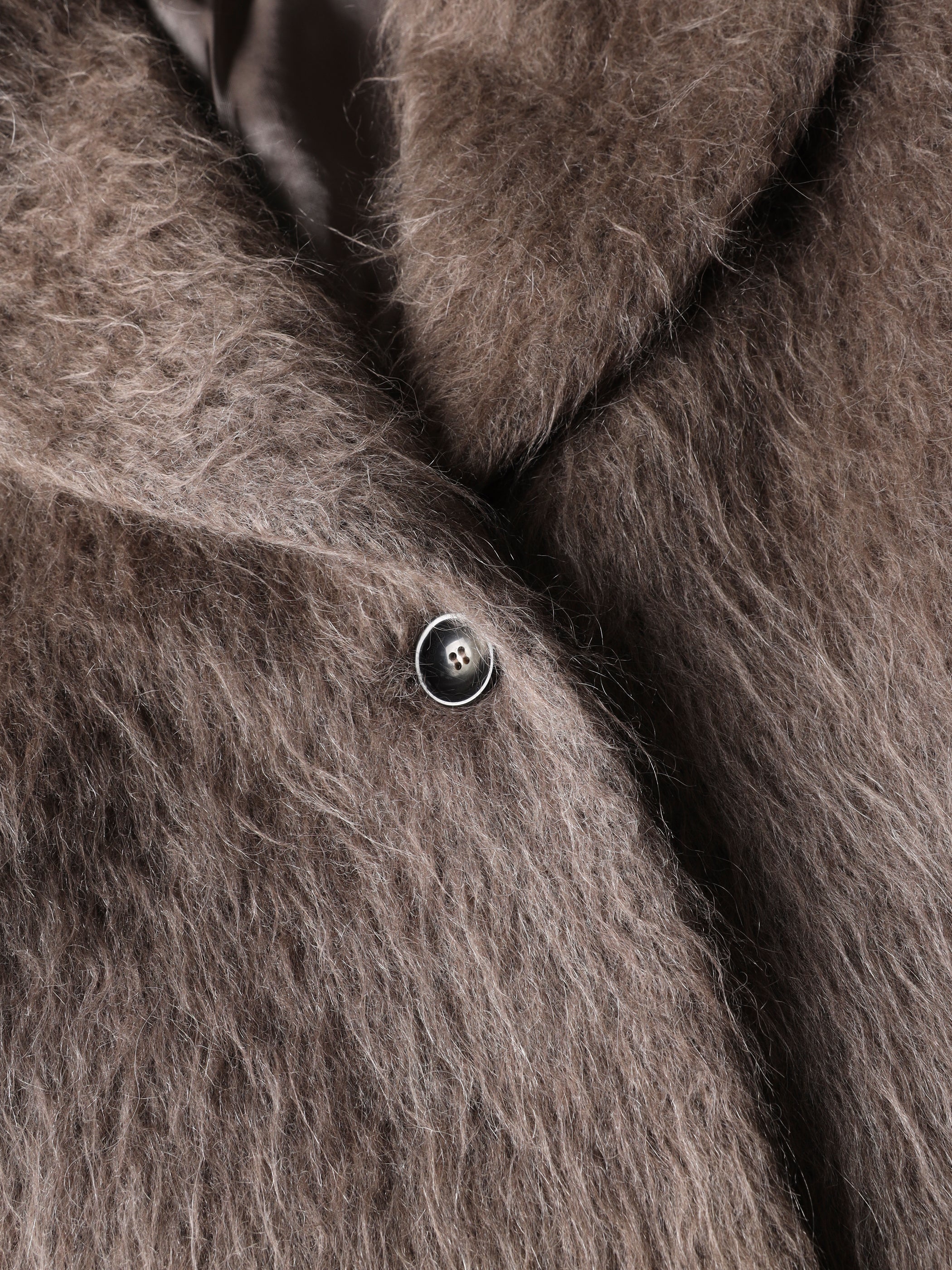 Caban in lana, alpaca e mohair