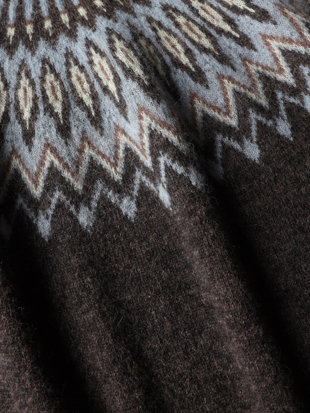 Maglia con jacquard nordico