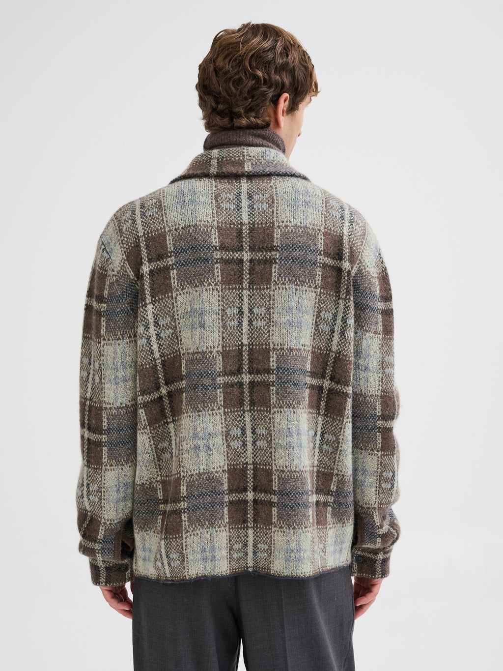 Camicia check in maglia