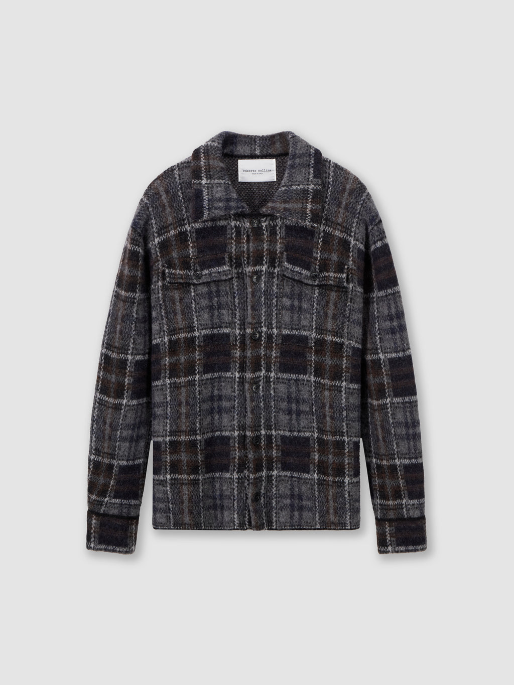 Camicia check in maglia