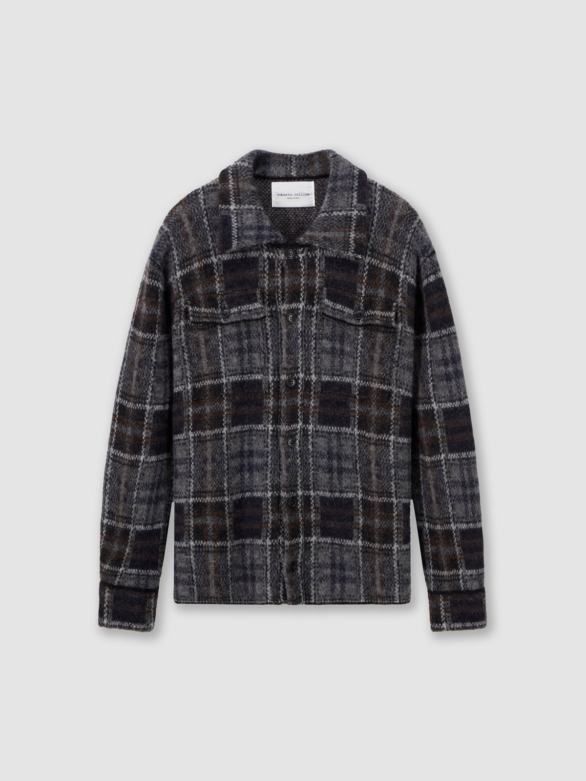 Camicia check in maglia
