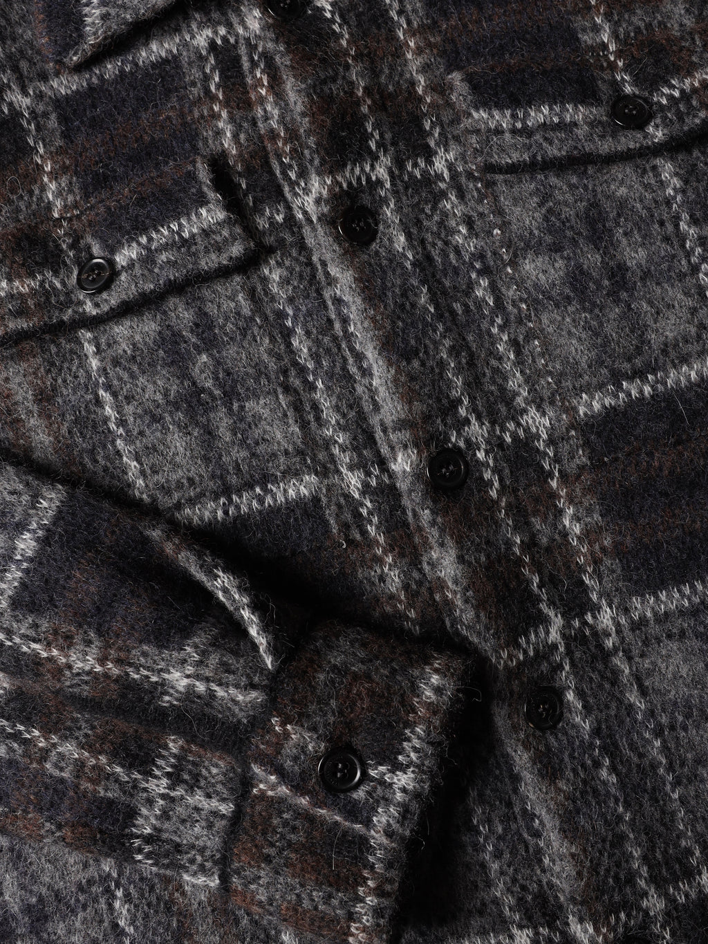 Camicia check in maglia