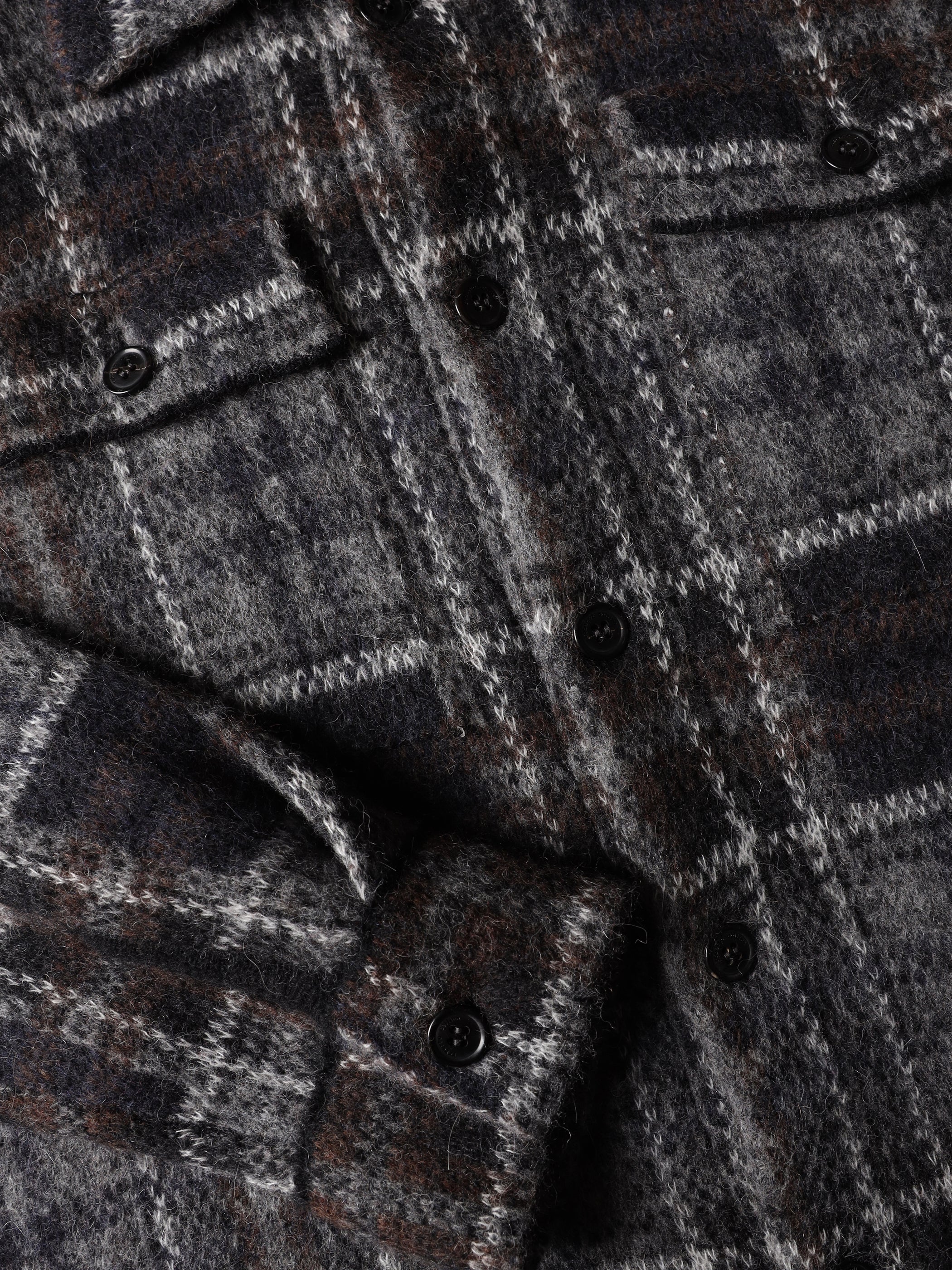 Camicia check in maglia