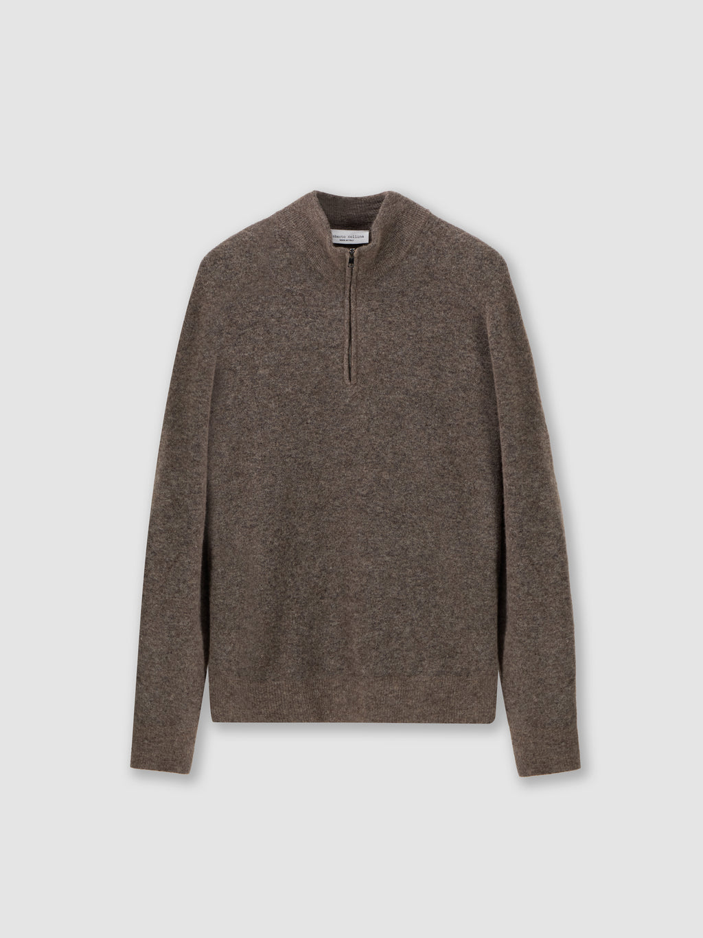Maglia con mezza zip