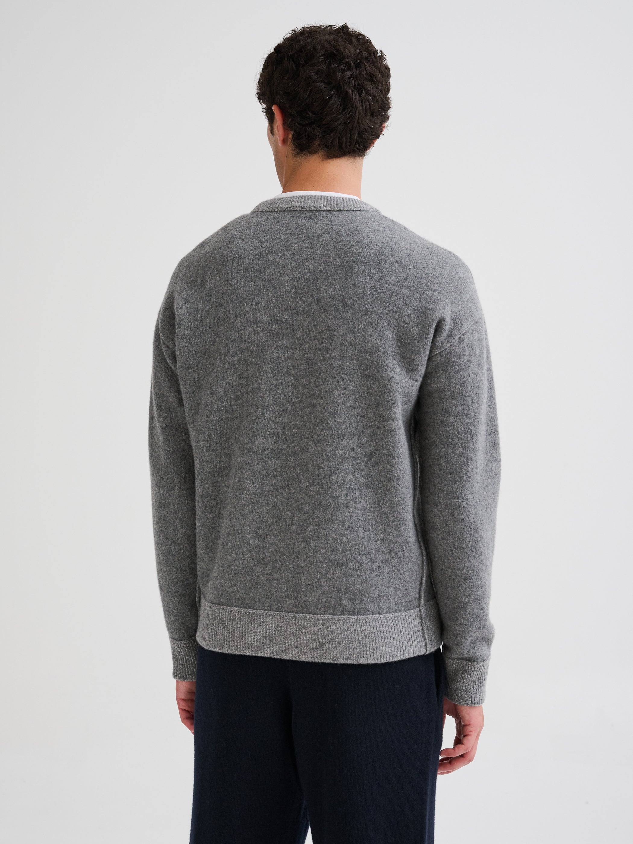 Maglia vanisé oversize