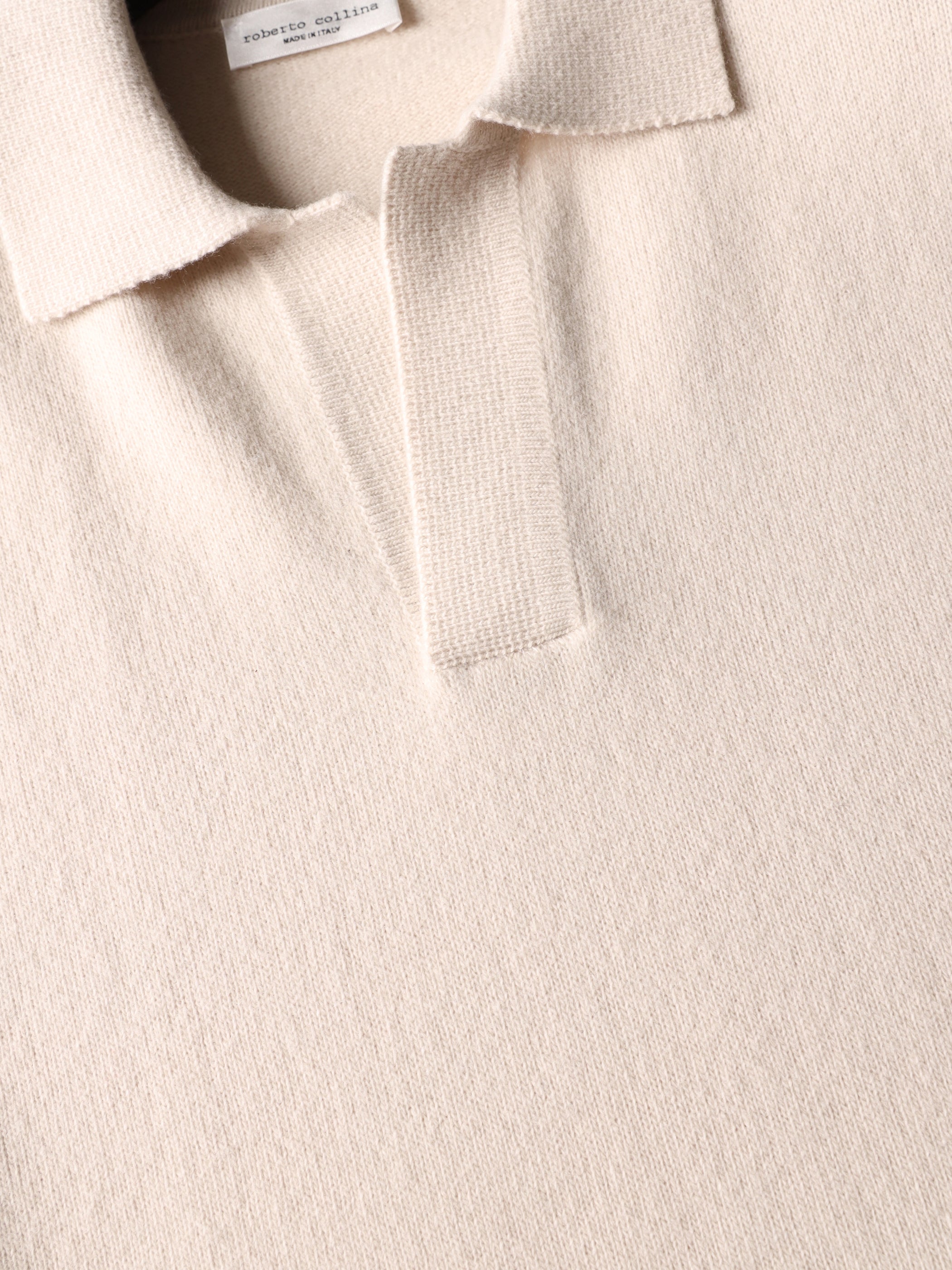 Polo oversize senza bottoni