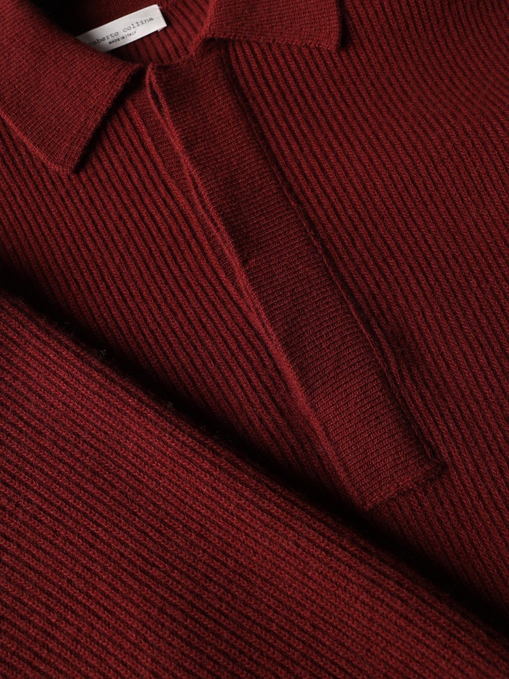 Polo a coste oversize