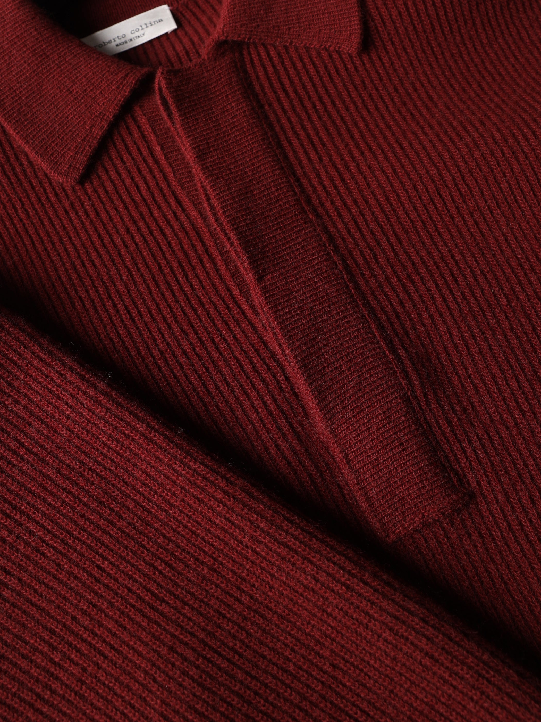 Polo a coste oversize