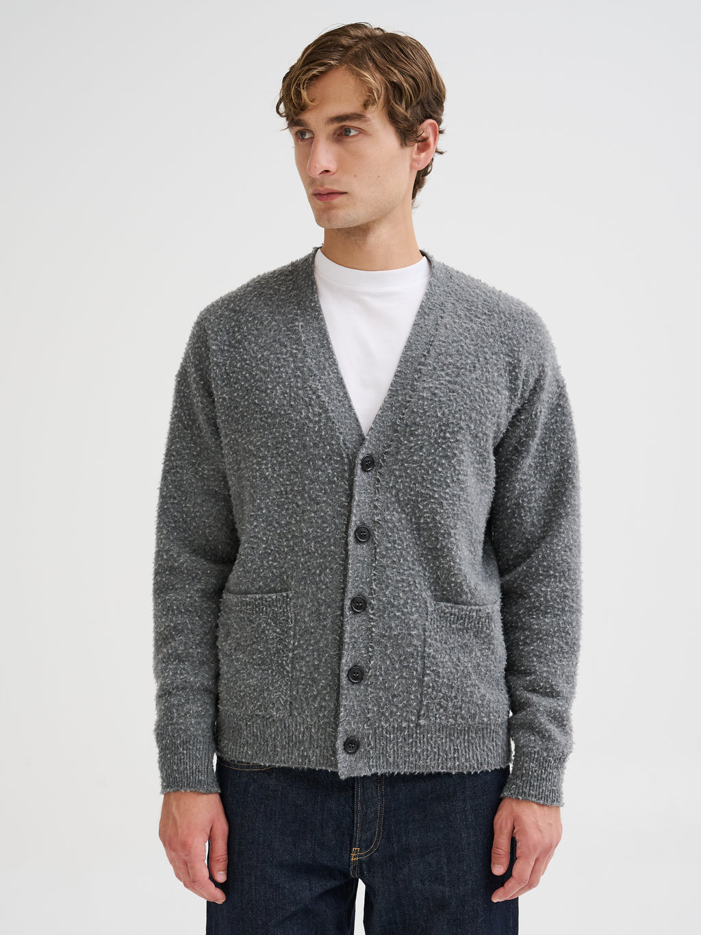 Cardigan effetto Casentino