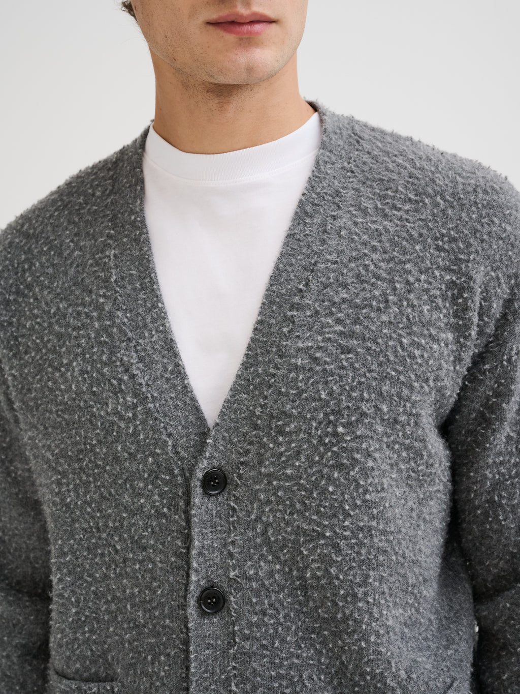 Cardigan effetto Casentino
