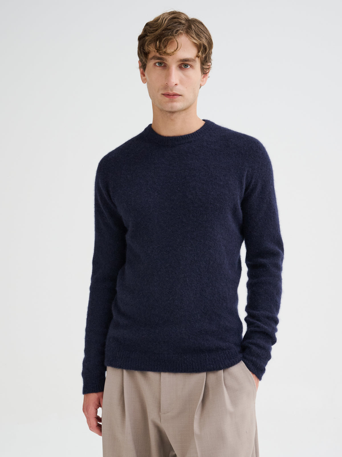 Maglia in cashmere e seta