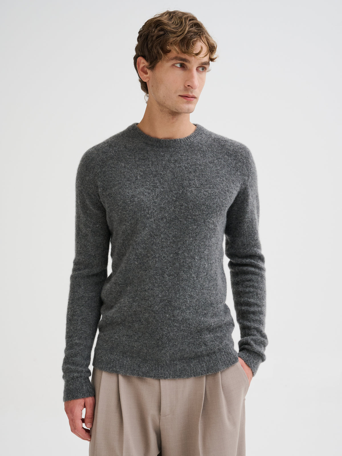 Maglia in cashmere e seta