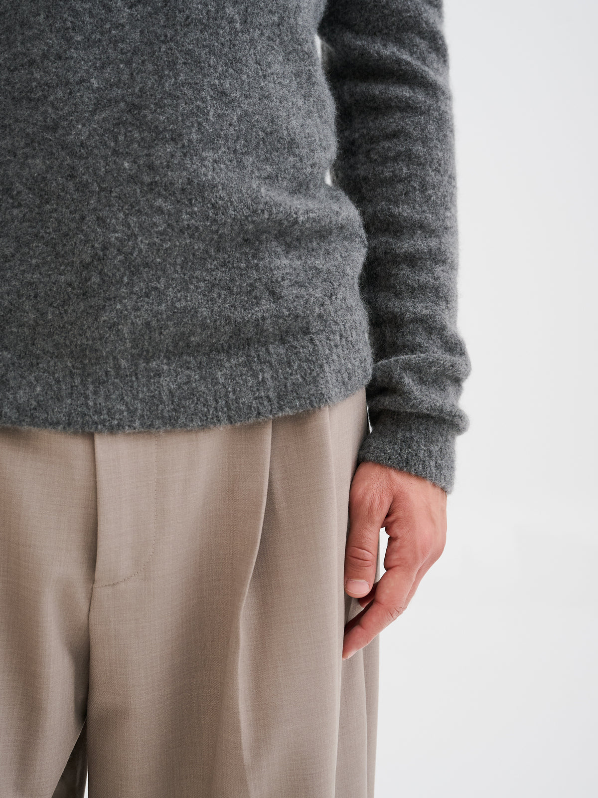 Maglia in cashmere e seta