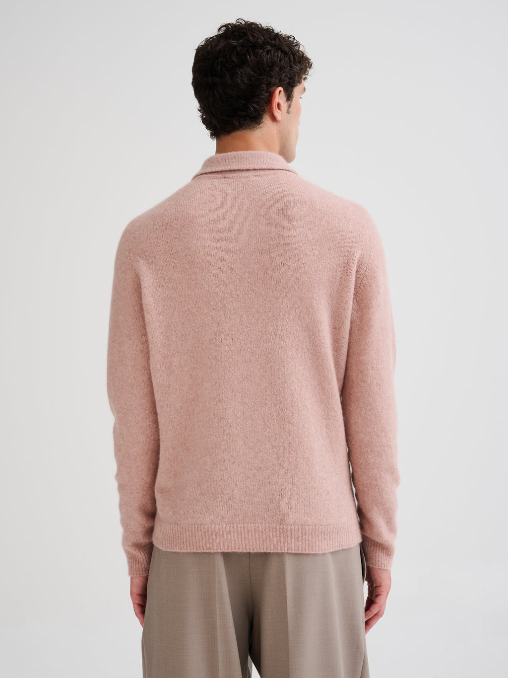 Polo in cashmere e seta