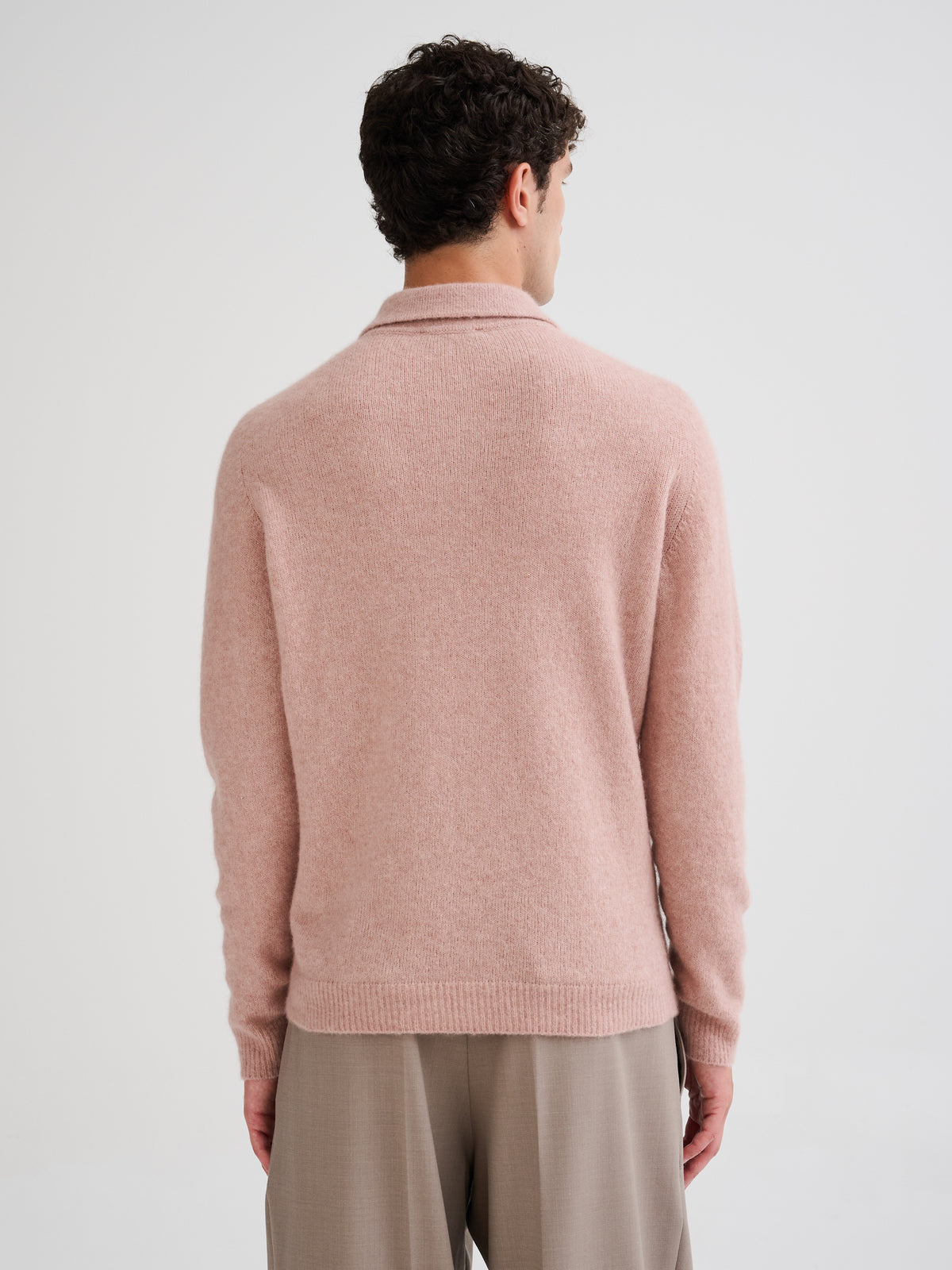 Polo in cashmere e seta