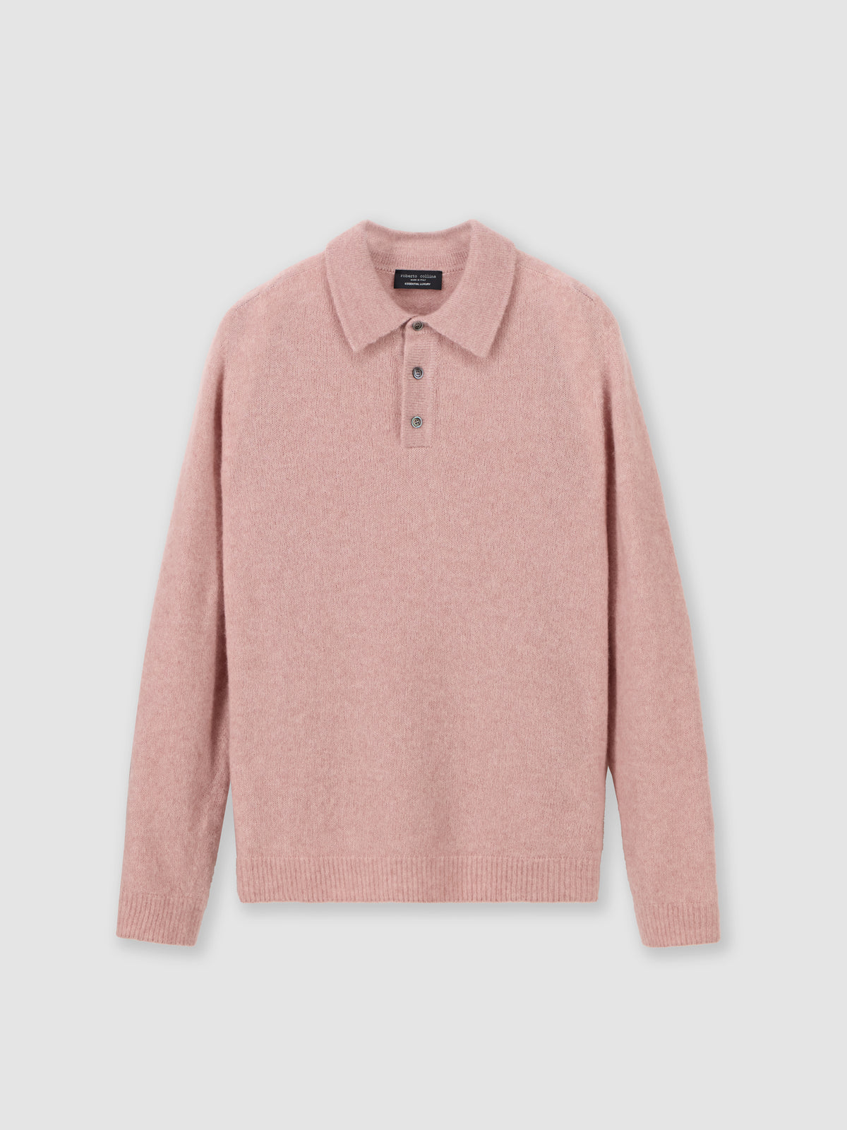 Polo in cashmere e seta