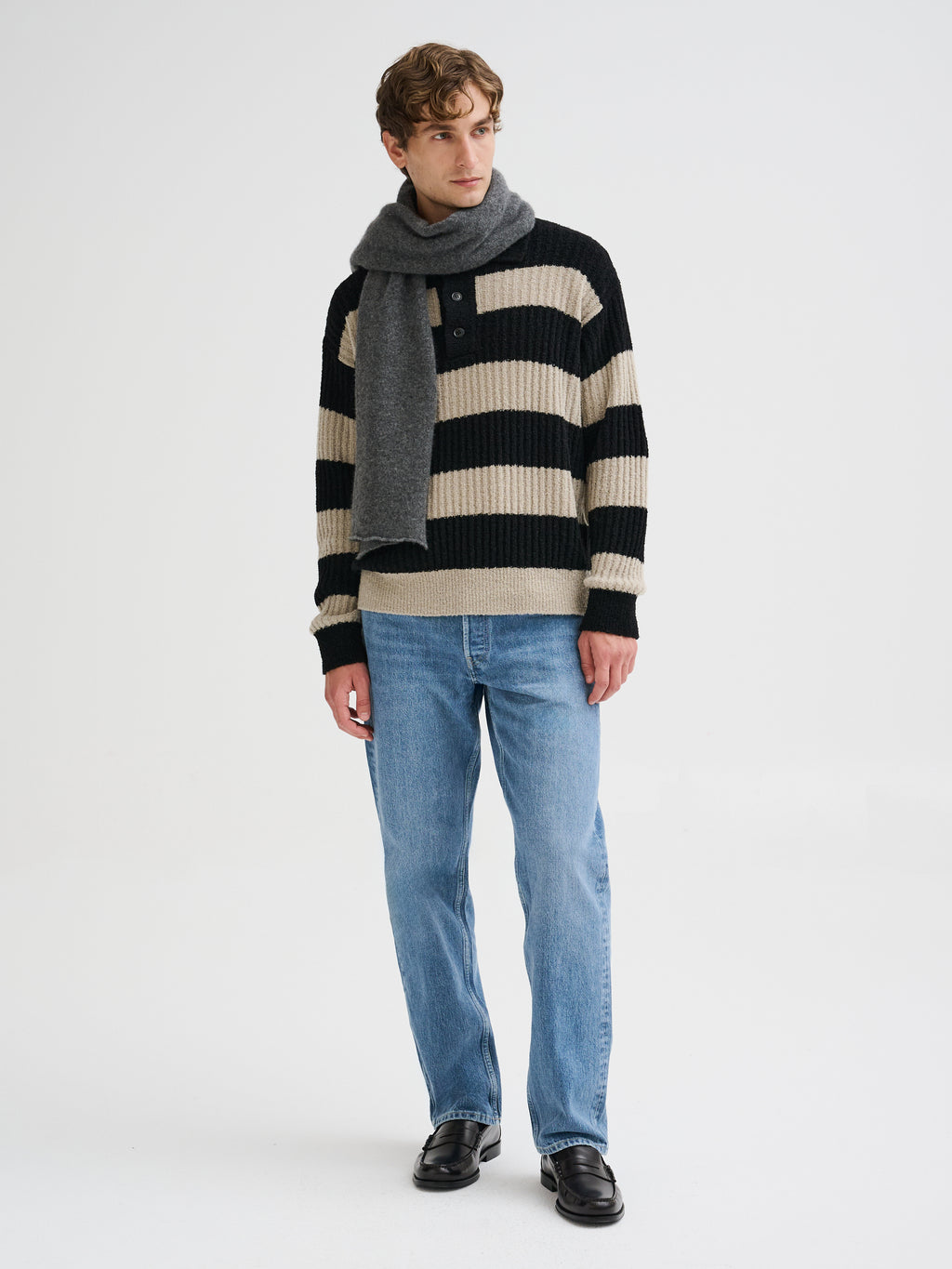 Sciarpa in cashmere e seta