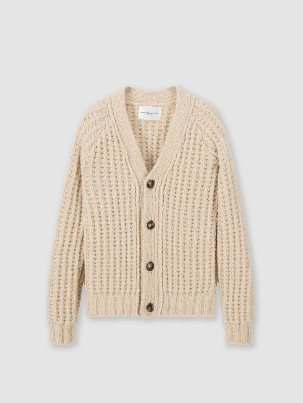 Cardigan in cashmere e seta