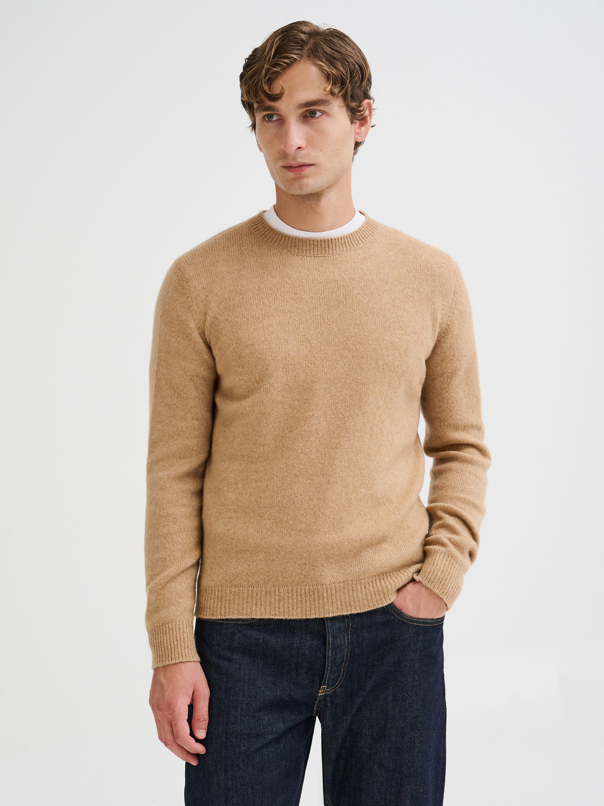Maglia in lana di cammello