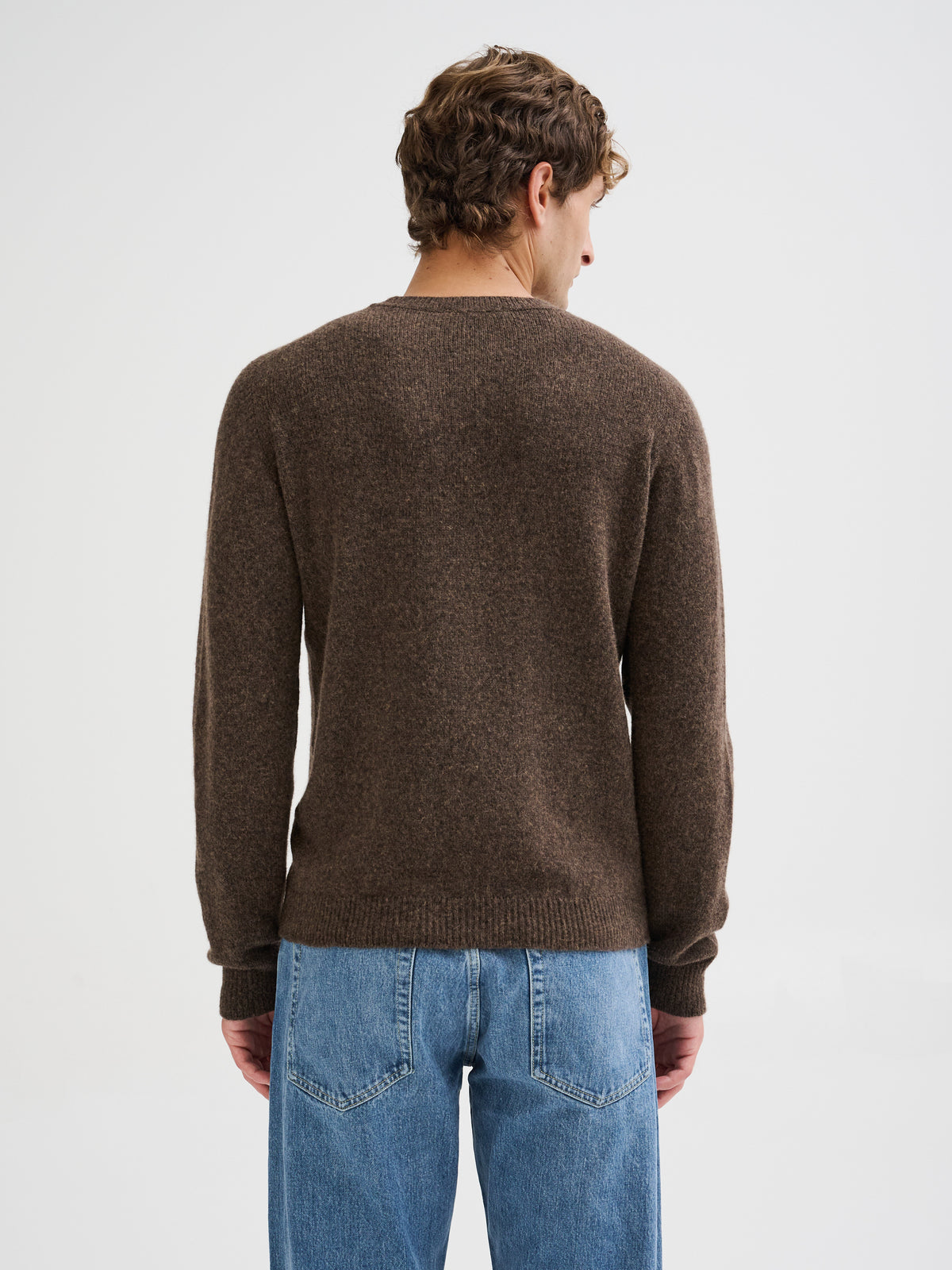 Maglia in lana e cammello
