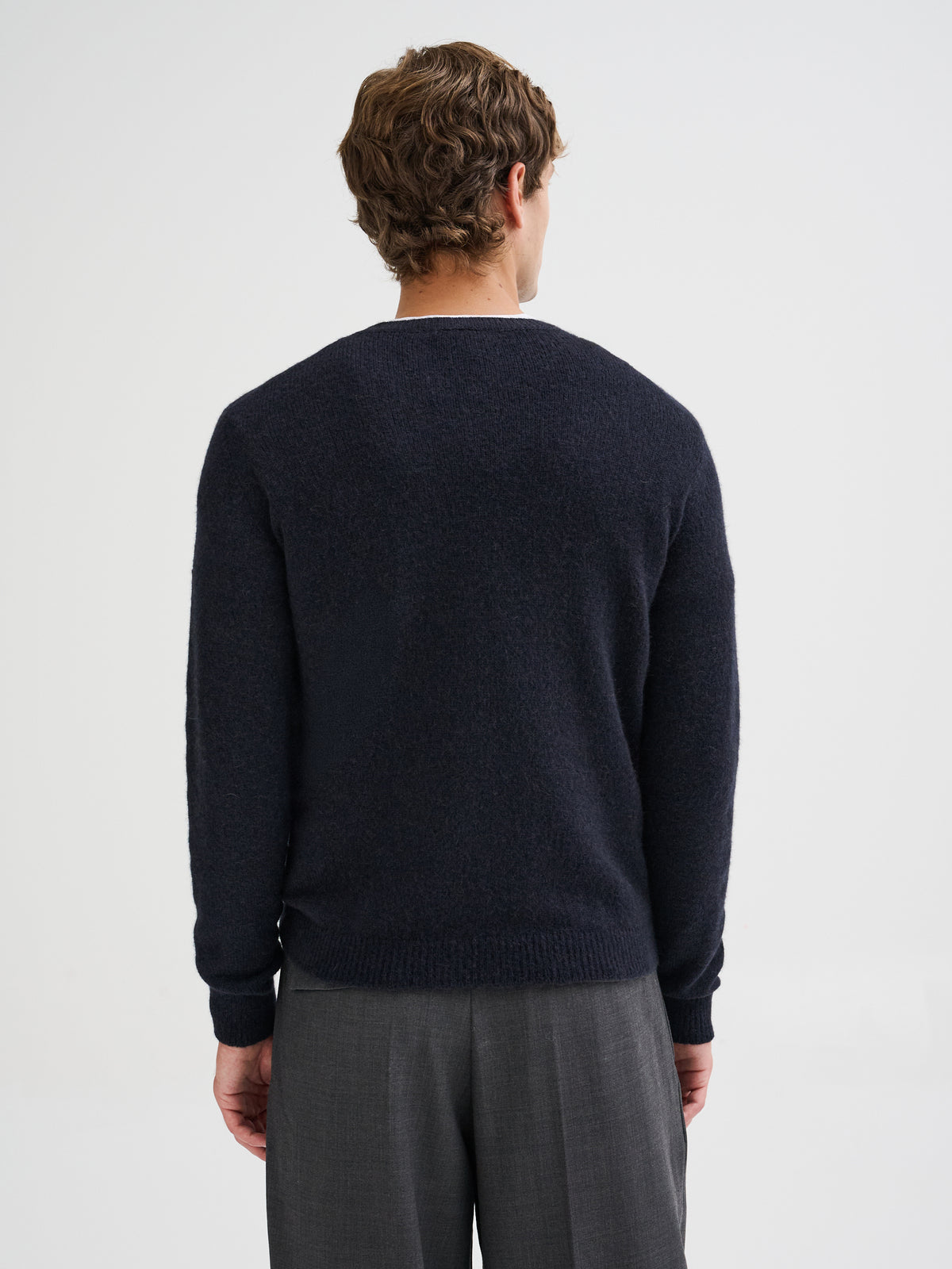 Maglia in lana e cammello