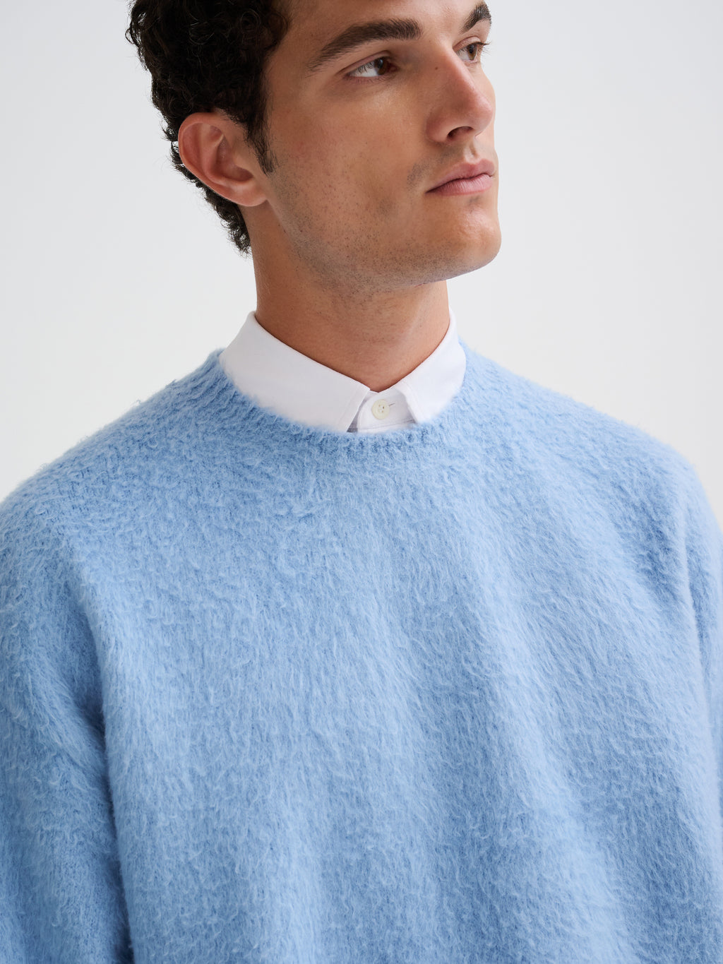 Maglia brushed oversize