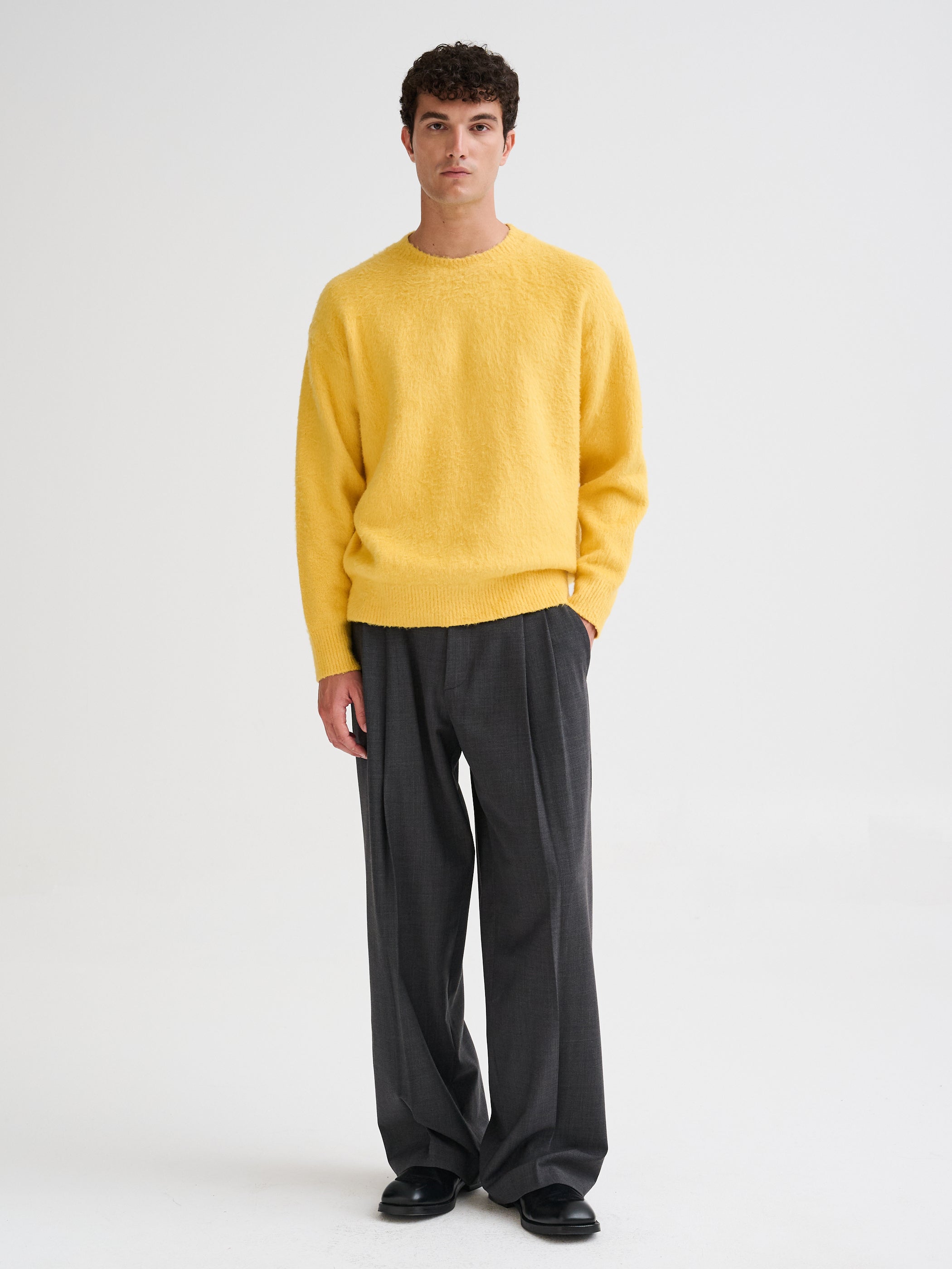Maglia brushed oversize