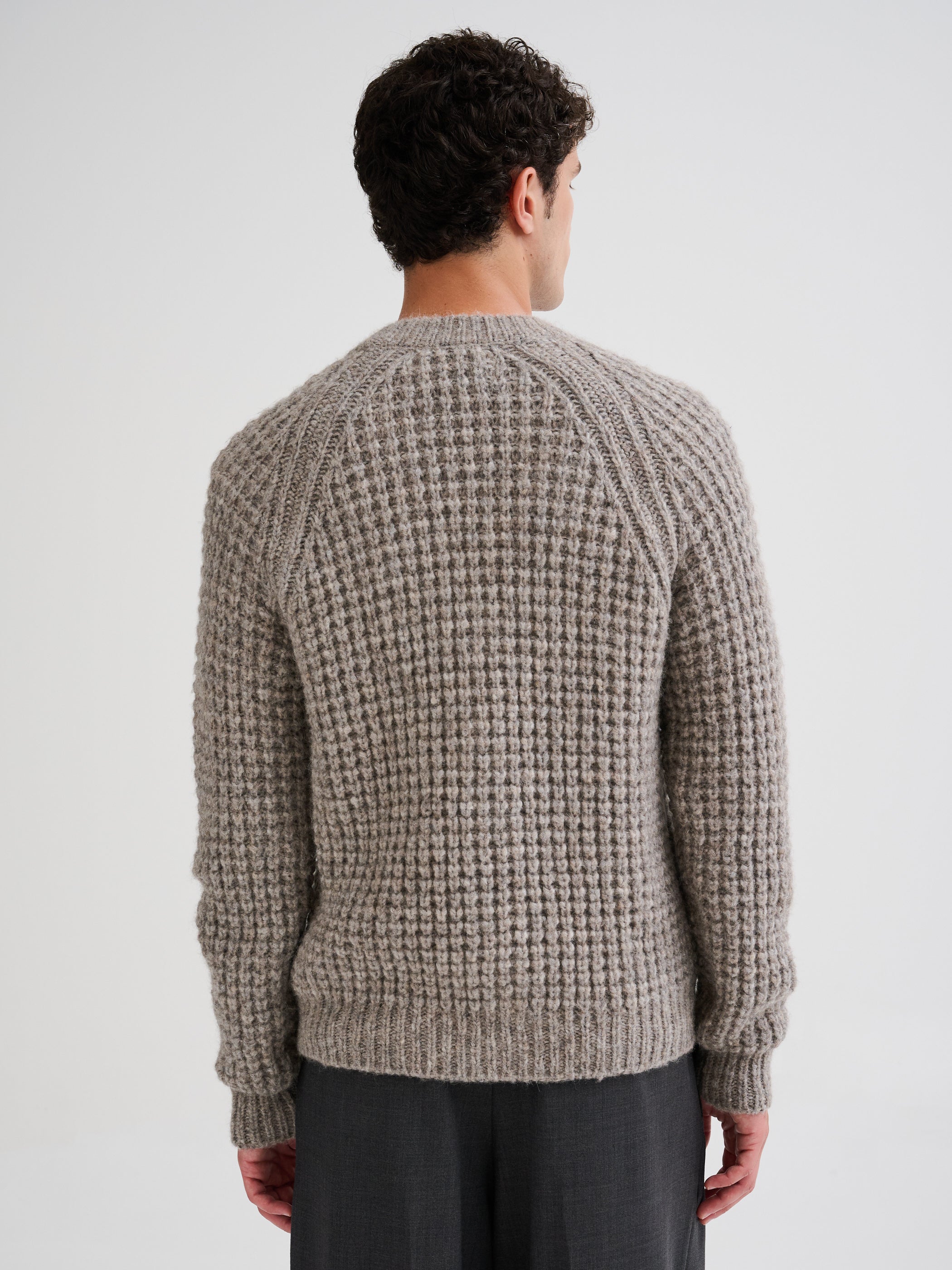 Cardigan in alpaca
