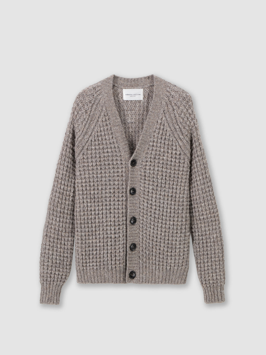 Cardigan in alpaca