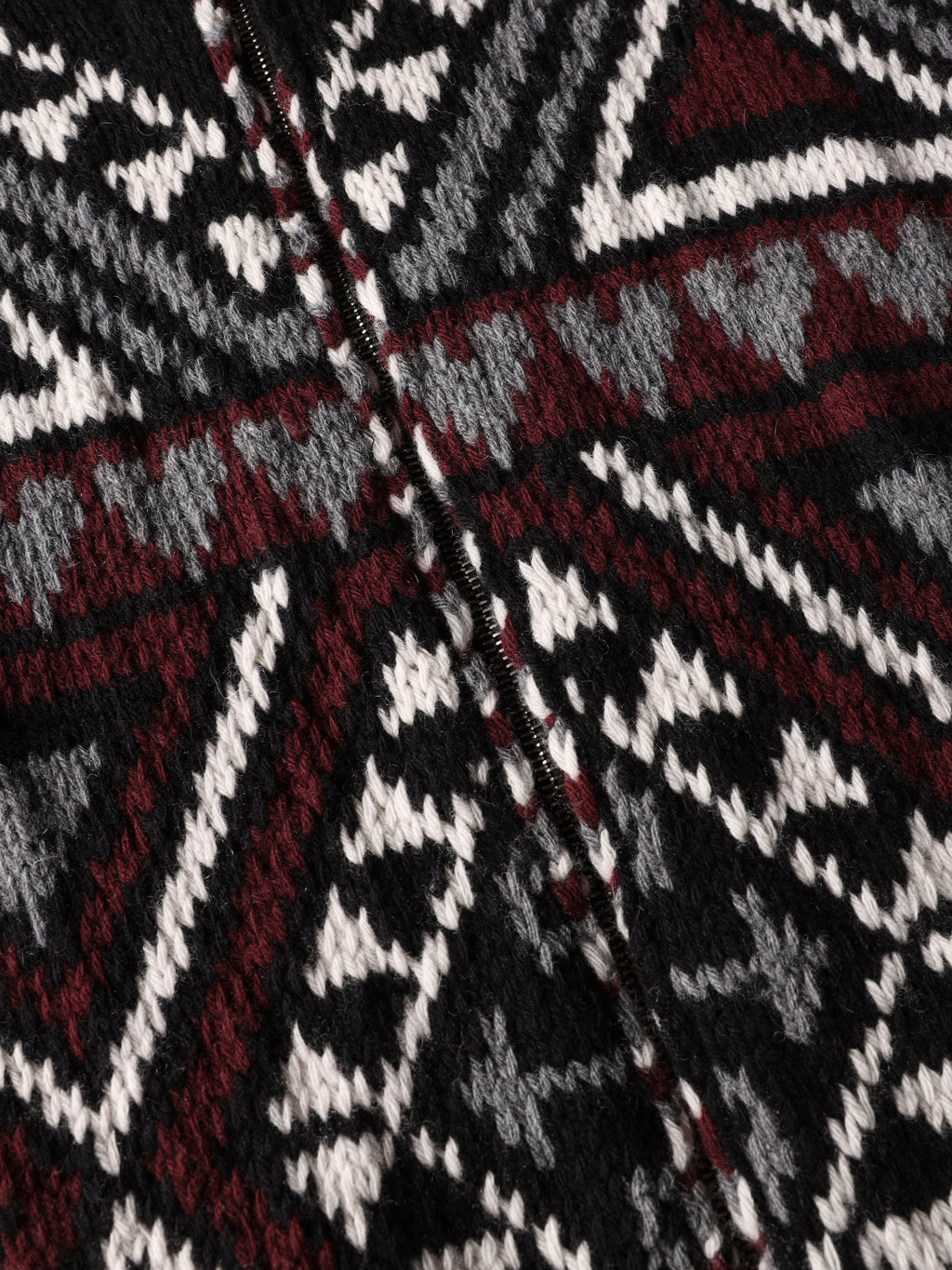 Giacca jacquard in lana e cashmere