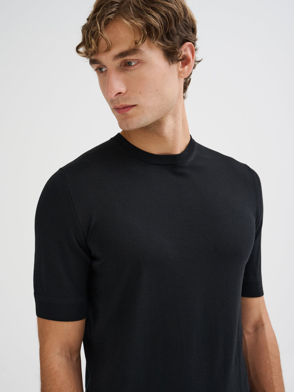T-shirt in lana merino Slowool®