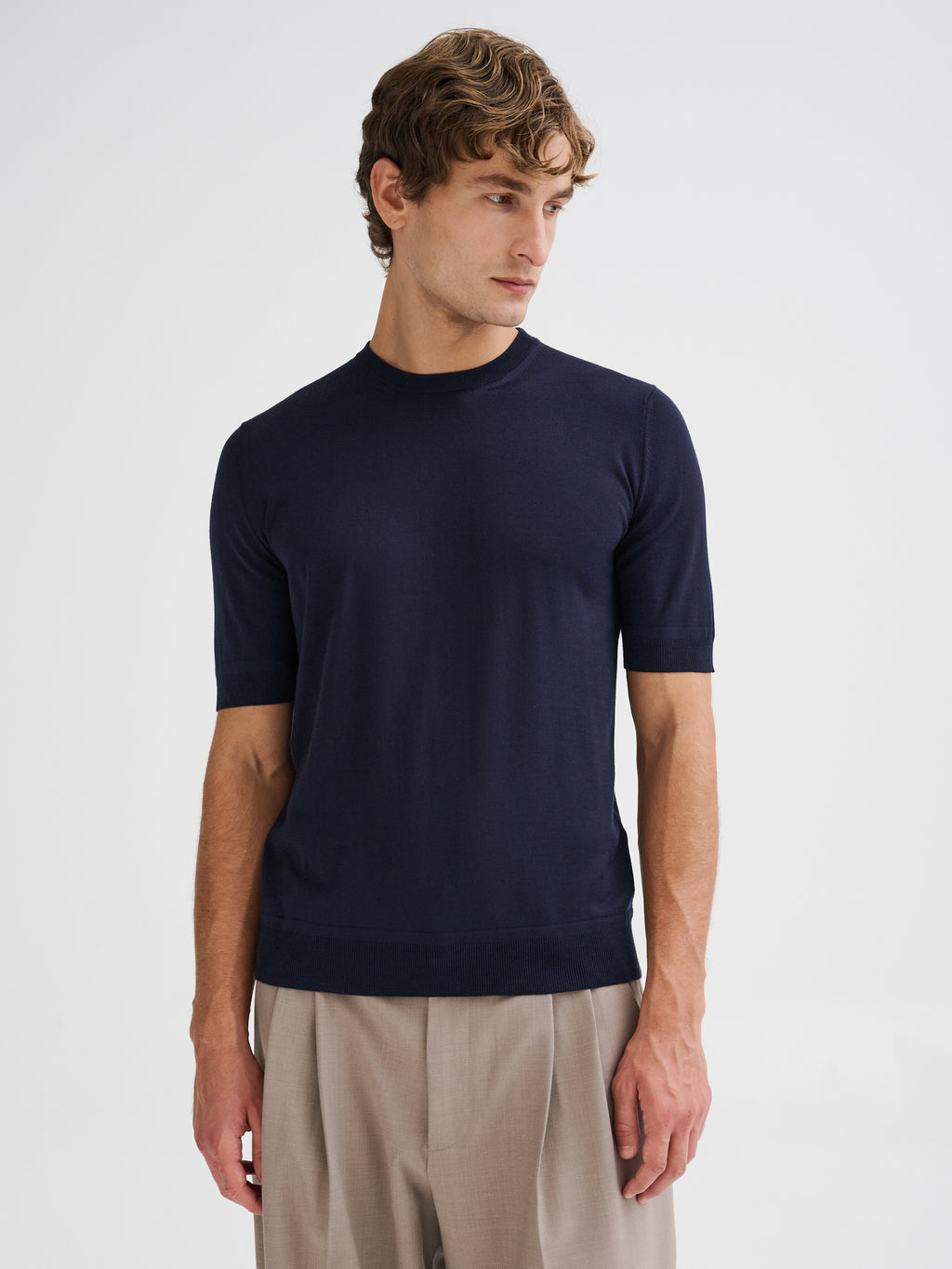 T-shirt in lana merino Slowool®
